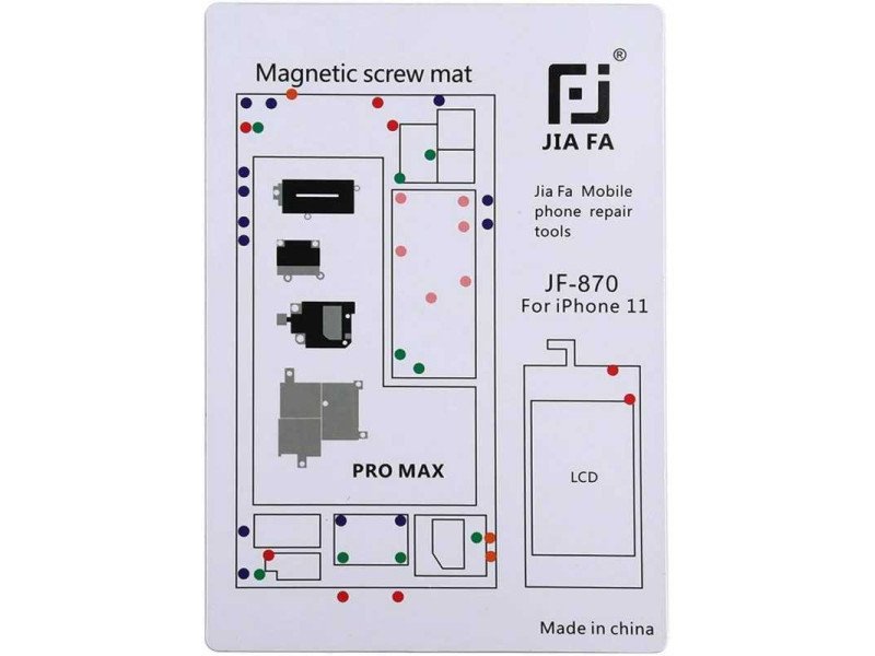 Tapis magnétique pour pièces et vis JF-870