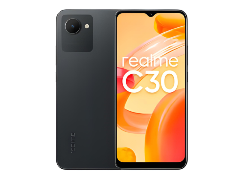 Realme C30 32 Go Noir - Grade AB avec Boîte et Accessoires