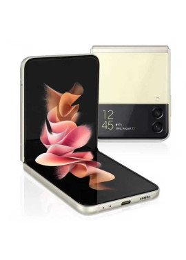 Samsung Galaxy Z Flip3 5G 128 Go Crème - Grade A - Avec Boîte et Sans Accessoires