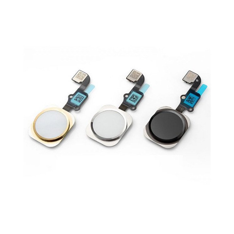 Nappe / Bouton HOME (membrane) iPhone 6 / 6 Plus Or / ARGENT / GRIS SEDERAL Nappe / Bouton HOME (membrane) iPhone 6 / 6 Plus Or / ARGENT / GRIS SEDERAL
