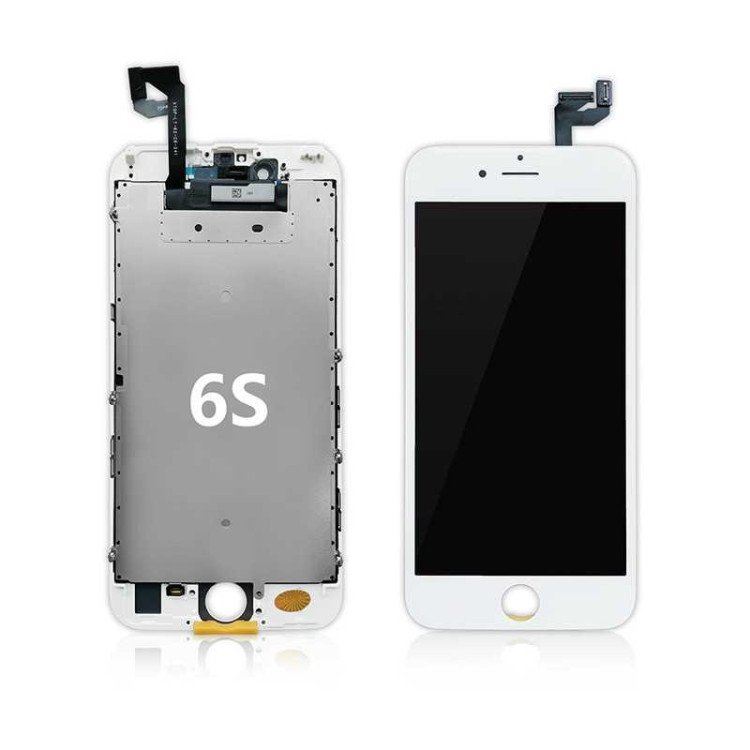 Ecran iPhone 6S + Plaque métal + Joint Adhésif (OEM) Alternative d'origine Noir | Blanc Ecran iPhone 6S + Plaque métal + Joint Adhésif (OEM) Alternative d'origine Noir | Blanc