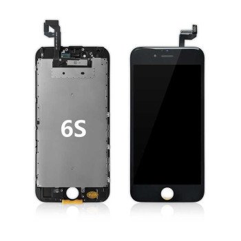 Ecran iPhone 6S + Plaque métal + Joint Adhésif (OEM) Alternative d'origine Noir | Blanc