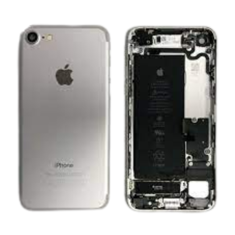 Châssis Complet iPhone 7 Argent - Connecteur de Charge Avec Batterie (Origine Demonté) Grade A Châssis Complet iPhone 7 Argent - Connecteur de Charge Avec Batterie (Origine Demonté) Grade A