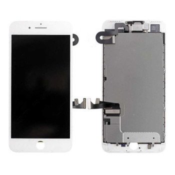 Ecran iPhone 7 Plus Noir | Blanc  avec Caméra avant + Ecouteur Interne (Prémonté)