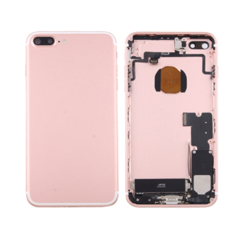 Châssis Complet iPhone 7 Plus Rose- Connecteur de Charge + Batterie (Origine Demonté) Grade AB