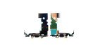 Nappe / Connecteur de Charge pour iPhone 8 / SE 2020 Reconditionné Blanc | OR | Rouge | Noir