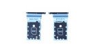 Tiroir SIM Samsung Galaxy S22 Ultra (S908B) Rouge Bordeaux  | Noir | Blanc | Vert
