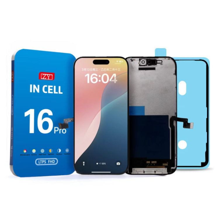 Ecran iPhone 16 Pro Max (LTPS) ZY incell - COF - FHD1080p - 90Hz Ecran iPhone 16 Pro Max (LTPS) ZY incell - COF - FHD1080p - 90Hz