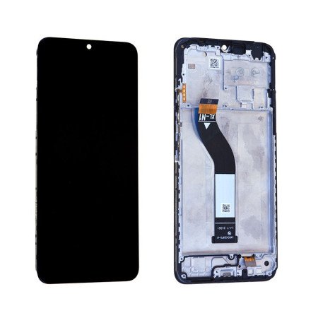 Écran Complet Xiaomi Redmi 14C / Poco C75 / Redmi A3 Pro Noir avec Châssis – Pièce d’Origine