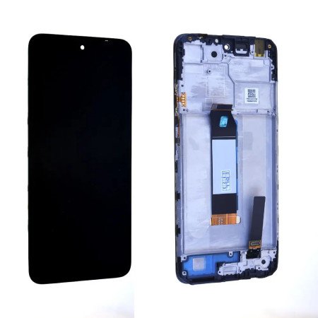 Écran Xiaomi Poco M3 Pro / Redmi Note 10 5G / Redmi Note 10T 5G Noir + Châssis Reconditionné