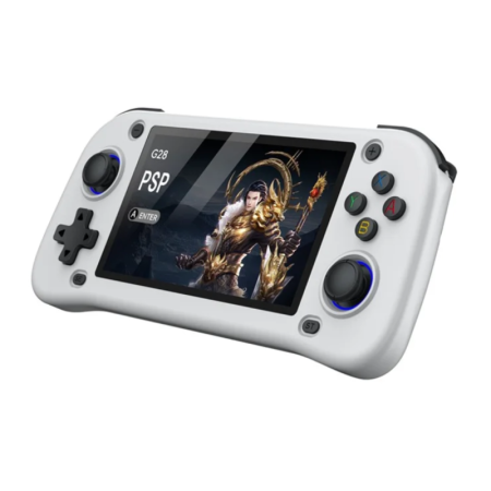 Console de Jeu Vidéo Portable G28 Écran IPS 4,3" 64 Go - Blanc
