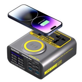 MECHANIC S-Power Pro Chargeur Multi-port GaN à Charge Ultra-Rapide