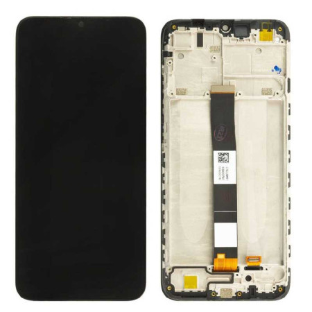 Écran Xiaomi Redmi 9A / 9C – Noir + Châssis – D’origine
