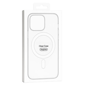 Housse-coque silicone MAGSAFE iPhone 14 Pro Max (Boite/blister) transparent