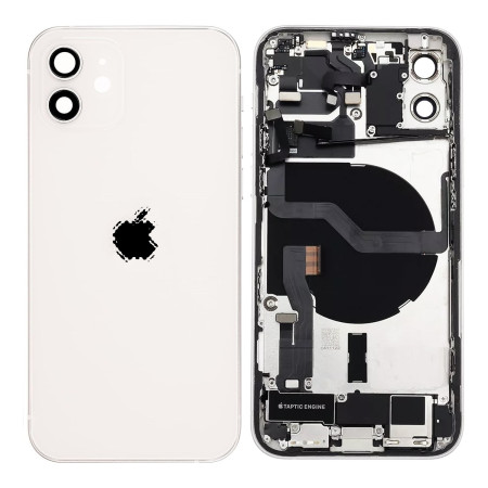Coque arrière complète iPhone 12 Blanc – Châssis de remplacement