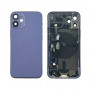 Coque arrière complète iPhone 12 Mini Violet – Châssis de remplacement