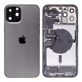 Châssis Arrière iPhone 12 Pro Max Prémonté Complet - Graphite