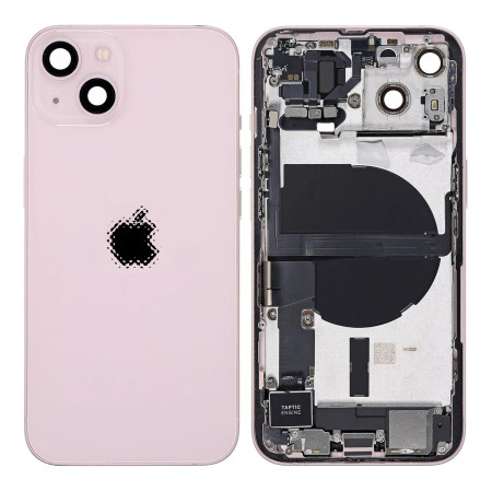 Châssis arrière iPhone 13 complet prémonté - Rose