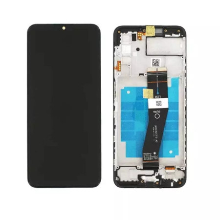 Écran Complet Samsung Galaxy A03 (A035G) Noir avec Châssis – Bloc LCD